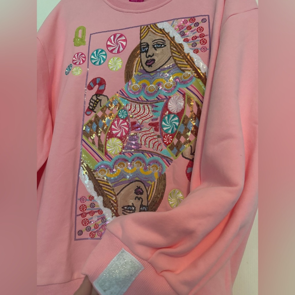 Queen of Sparkles Sweatshirt - Picture 5 of 6